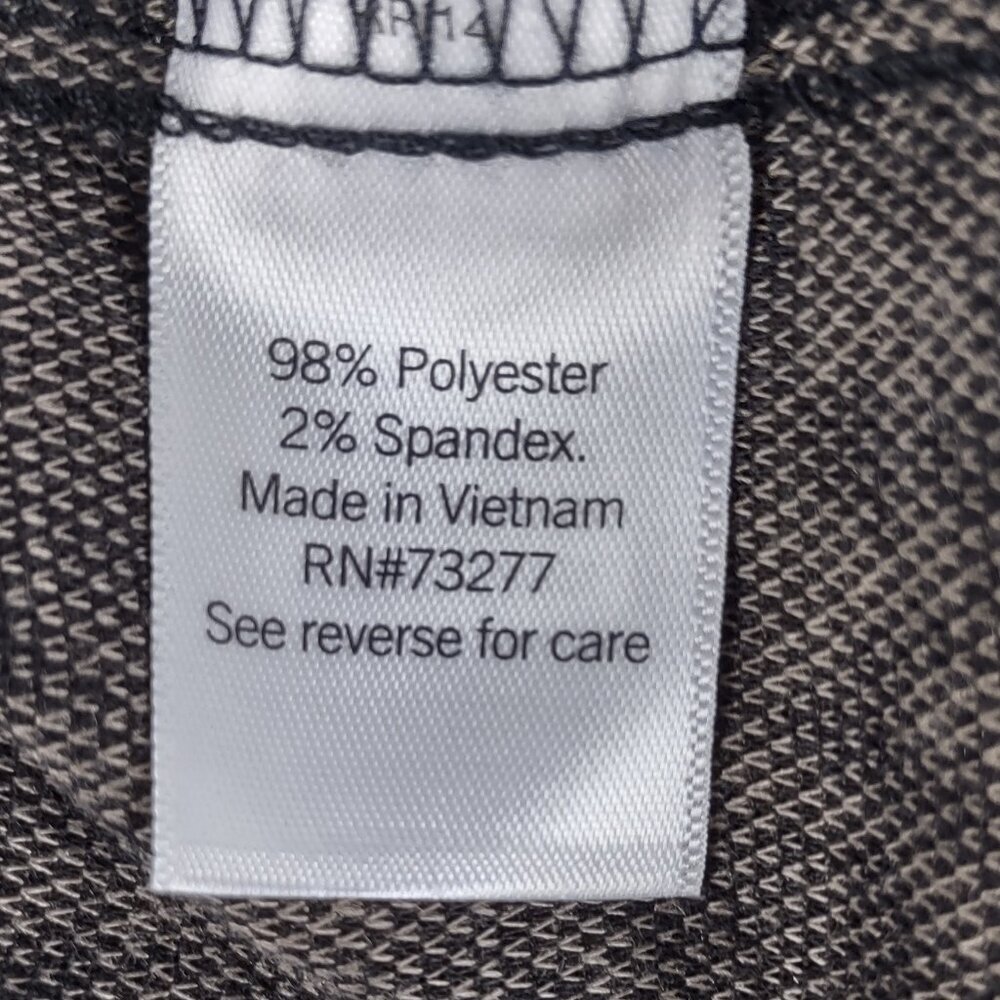 Nine West Leopard Print Ponte Sheath Dress Cap Sleeve Stretch Knee Length Size M - Picture 10 of 11